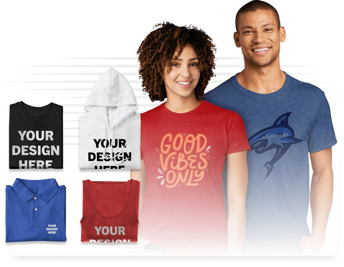 Custom T-Shirts, Screen Printing, Embroidery, Hats, Apparel, Near